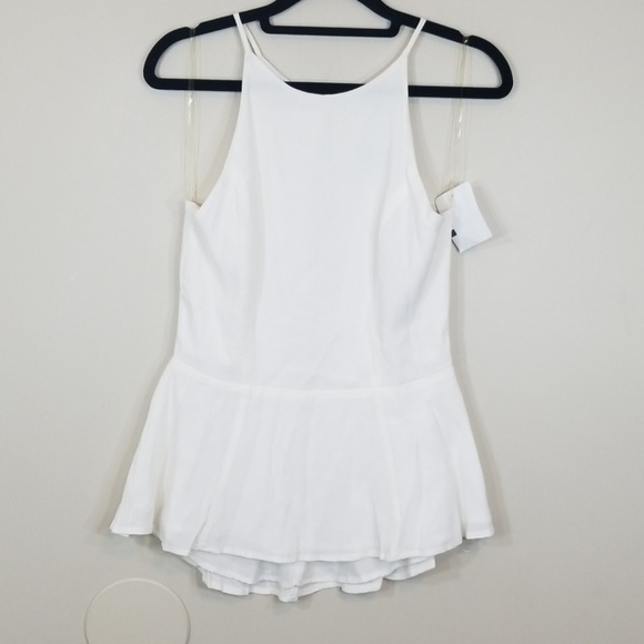 DO+BE Tops - Do+Be White Sleeveles Top NWT
